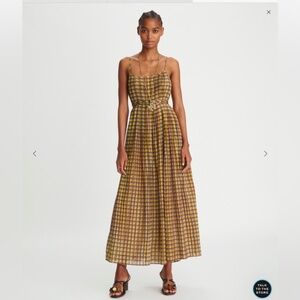 tory burch plaid dress